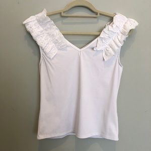 Women’s Laundry white tank